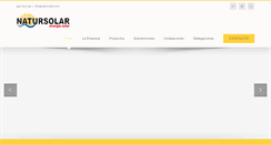 Desktop Screenshot of natursolar.com