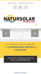 Mobile Screenshot of natursolar.com